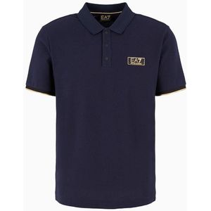 Ea7 Emporio Armani 7m000022-af10342 Korte Mouw Poloshirt Blauw L Man