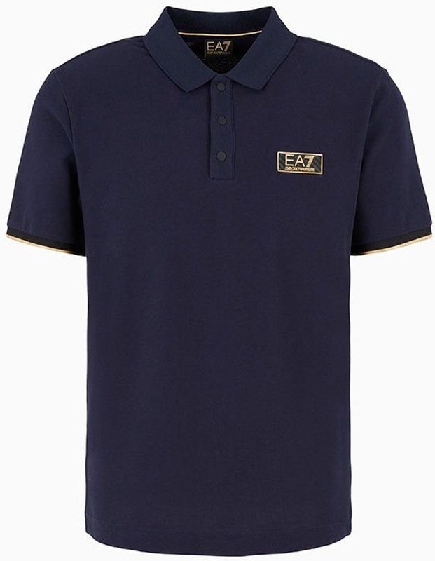 Ea7 Emporio Armani 7m000022-af10342 Korte Mouw Poloshirt Blauw L Man
