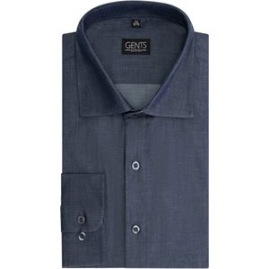 GENTS - Uni - Katoen - Uni Denimblauw - Maat EU46/XXL