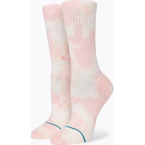 Stance Relevant Crew Casual Sneaker Sokken Roze- Maat 35-37
