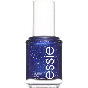 Essie Winter Collection Nagellak – 670 Tied and Blue - Blauwe Glitter Nagellak