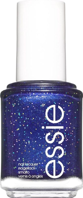Essie Winter Collection Nagellak – 670 Tied and Blue - Blauwe Glitter Nagellak