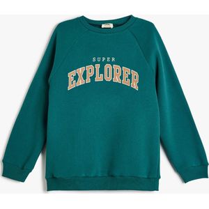 Ronde kraag Met drukwerk Sweatshirt