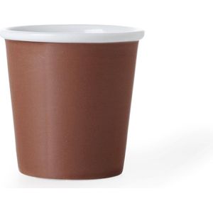 Viva Scandinavia Anytime Anna Papercup Espresso - Porselein - 80 ml - Bruin