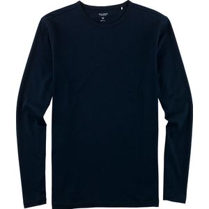 OLYMP Casual modern fit T-shirt - marineblauw - Maat: XXL
