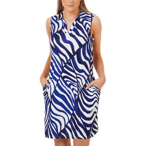 Func Factory dames Jurkje Tina blue zebra maat 40