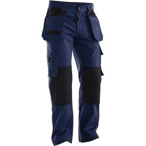 Jobman 2312 Trousers Cotton HP 65231210 - Navy/Zwart - C48