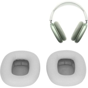 AirPods Max Hoofdtelefoon Oorkussens Vervanging - Zacht Traagschuim Eiwitleer - Grijs
