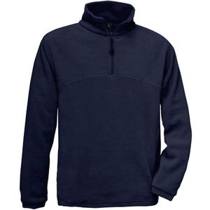 Pullover/Cardigan Unisex S B&C Lange mouw Navy 100% Polyester