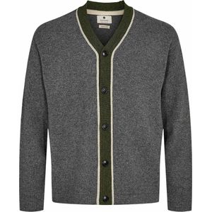 AKSVEND LAMSWOOL BLOCK CAR KNIT