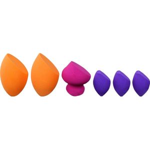 Real Techniques - Miracle Sponges - Set van 6 Make-up Sponsjes