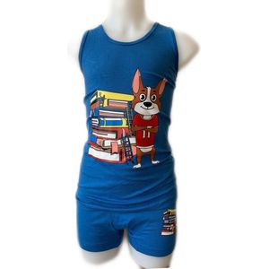 Embrator Jongens Ondergoedsetje Books blauw 128/134