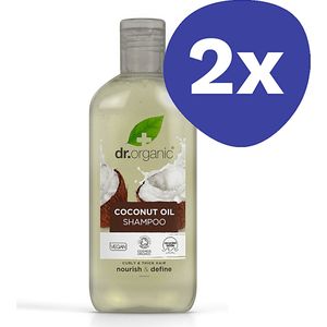 Dr Organic Kokosolie Shampoo (2x 265ml)