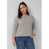 s.Oliver - T-Shirt - U-boot Halslijn - 3/4 Mouwen