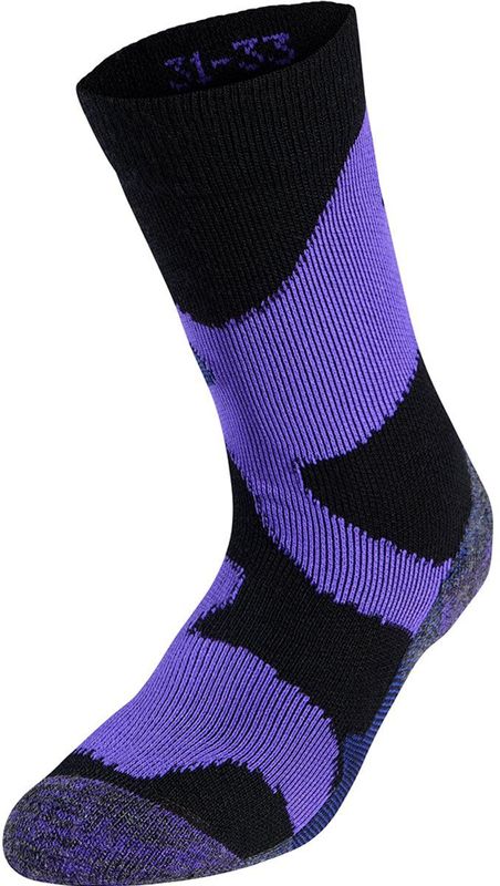 Odlo Merino Warm Sokken Paars EU 27-30 Jongens,Meisjes