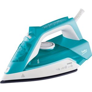 Beko SIM3122T strijkijzer Stoomstrijkijzer Keramische zoolplaat 2200 W Blauw