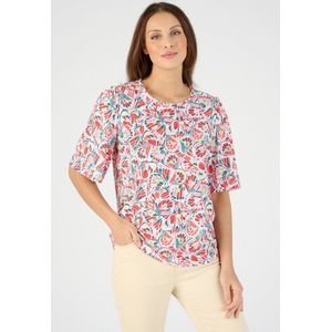 Damart - Climatyl T-shirt van soepel tricot - Dames - Roze - XS