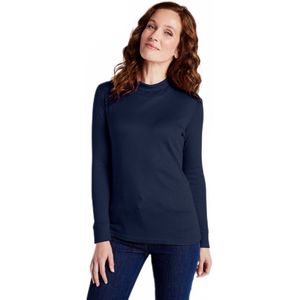 Warm coltrui in effen interlockbreisel