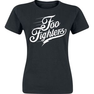 Foo Fighters Logo T-shirt zwart S Katoen - Band merch, Bands