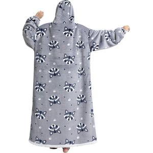 Luxe knuffeltrui hoodiedeken