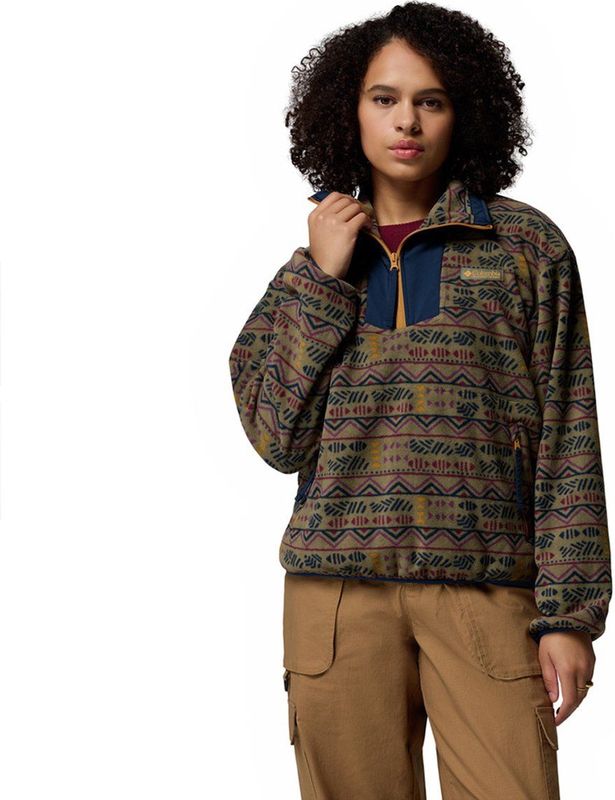 Columbia - Sequoia Grove - Fleece - Halve Rits - Dames - Gerecycled Polyester