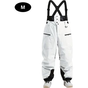 Livano Skibroek - Skipak - Snowboard Broek - Winterbroek - Sneeuwbroek - Dames - Wintersport - Wit - Maat XS