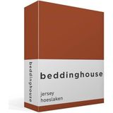 Beddinghouse Jersey - Hoeslaken - Lits-jumeaux - 160x200/220 cm - Terra