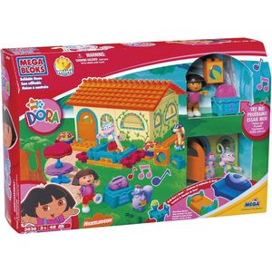 Mega Bloks Nickelodeon Jr Dora The Explorer - 48 delig - Buildable House - #3026 - Zeer zeldzaam - Collector's item