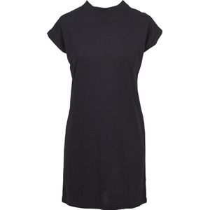 Urban Classics - Turtleneck Extended Shoulder Korte jurk - XS - Zwart