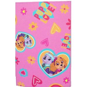 Paw Patrol Fleecedeken - Skye & Everest - Roze - 100x150 cm - Fleece