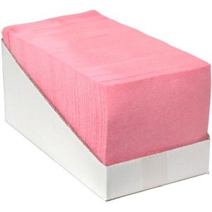 Sopdoek Gevouwen Roze 34x38cm