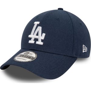 New Era - Los Angeles Dodgers Navy Linnen Cap