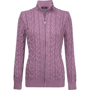 Jimmy Sanders Gebreide Cardigan - Vest Dames Lila - S