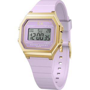 Ice Watch ICE digit retro - Lavender petal 022061 Horloge - Siliconen - Paars - Ø 33 mm