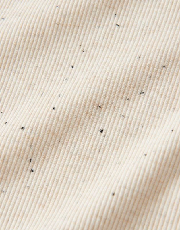 OPUS - T-Shirt Suhanna - Beige - Korte Mouwen