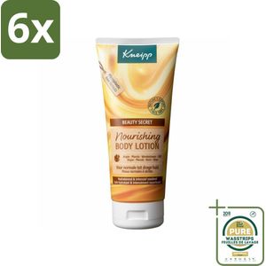 Kneipp - Body lotion - Beauty Secret - Voor normale tot droge huid - 200 ml - Voordeelverpakking - 6 stuks - Droge huid - Normale huid