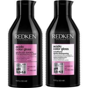 Redken Acidic Color Gloss Combinatie Shampoo en Conditioner 300ml - extra voordelig