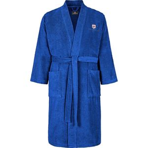 Jan Vanderstorm - Janning - Badjas - Blauw - Lichtgewicht Badstof