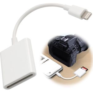 Kaartlezer voor SD-kaarten tot 1 TB - snelle overdracht van foto's en video's - zonder app vereist - compatibel met laptop, PC en apparaten met USB-verbinding