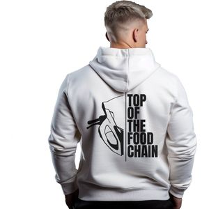 RIDE CODE - S1000RR Gen 3 Top of the Food Chain Hoodie Wit M