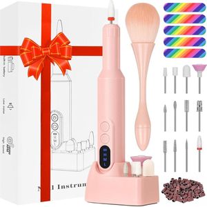 Elektrische Nagelvijl - Nagelfrees - Electric Nail File - Manicureset - Manicure. Pedicure - Nagelvijl - Nagelboor - Kerstcadeau - Sinterklaas - Sinterklaas Cadeau - Cadeau Voor Vrouw - Cadeau Voor Man - Cadeau