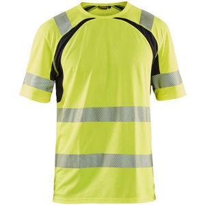 Blaklader UV-T-shirt High Vis 3397-1013 - High Vis Geel/Zwart - 4XL