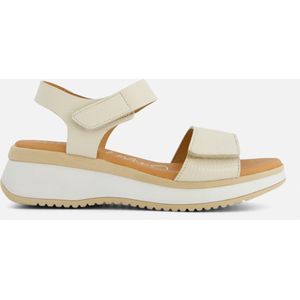 Oh My Sandals Sandalen wit Leer - Dames - Maat 39