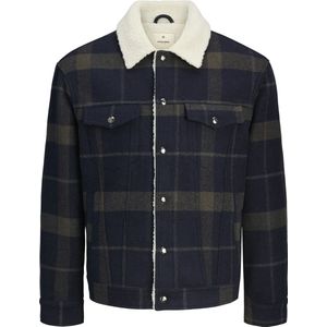 Jack & Jones - Texas - Jas - Lange Mouwen - Gerecycled Polyester en Wol
