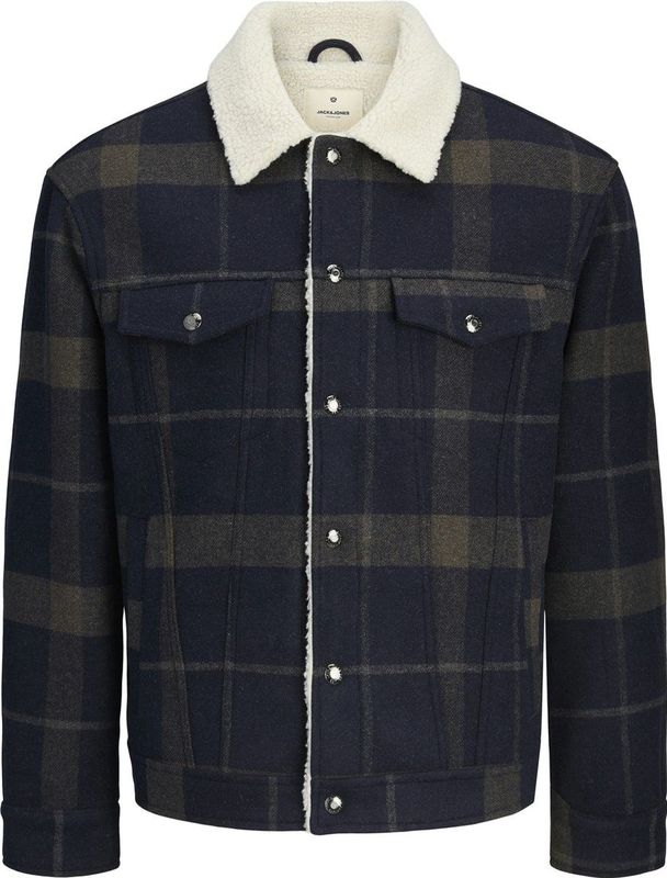 Jack & Jones - Texas - Jas - Lange Mouwen - Gerecycled Polyester en Wol