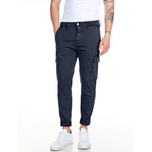 Replay - M9649E.000.8366197 - Cargobroek - Blauw