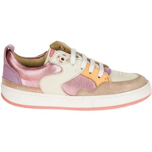 Shoopom Teams New Lace Sneaker Zilver-Roze