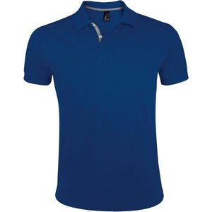 SOLS Heren Portland korte mouw Pique Polo Shirt (Ultramarijn)