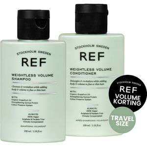 REF WEIGHTLESS VOLUME SHAMPOO & CONDITIONER100ML VOORDEELSET