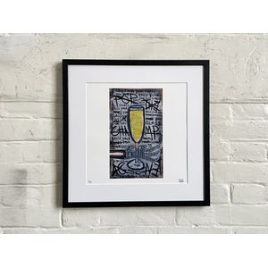 POP THE CHAMPAGNE - Limited Edt. Art Print - Frank Willems